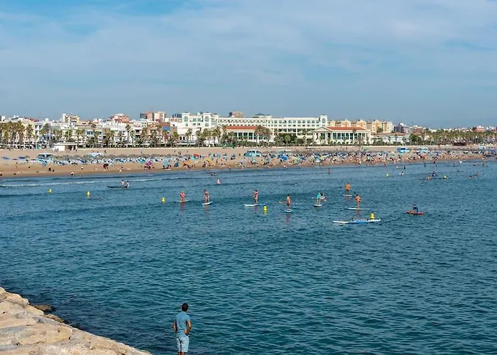 Malvalindabeach Loft Benlliure Malvarrosa/patacona Apartamento Valencia